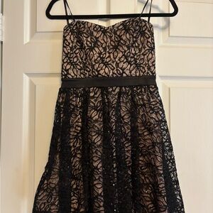 Speechless Black Lace Dress